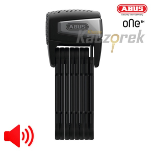 Zabezpieczenie antykradzieżowe Abus 603 - zapięcie rowerowe 6500A/110 BK SH BORDO SMARTX - czarne